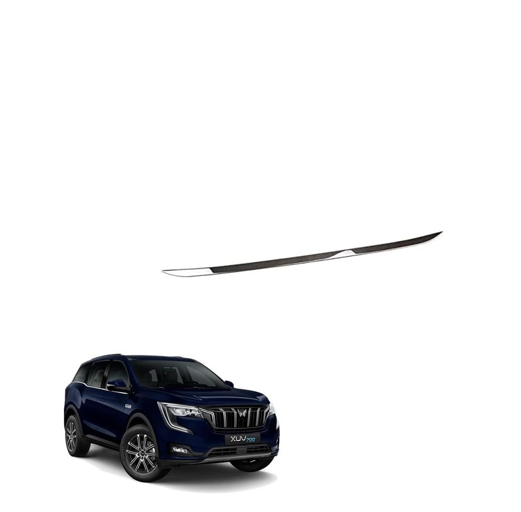 Chrome Rear Boot Garnish Compatible with Mahindra XUV700, Car Dicky Patti Trim Accessory-image-42