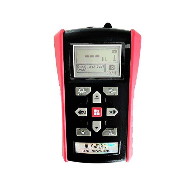 Hardness Tester, 7-in-1 Original Metal Meters Metal Hardness Tester Portable Durometer Portatil Metal Pipe Steel Plate Mould Surface Hardness HRC(G-Type Dvice-B)