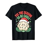 Divertido Disfraz de Navidad Vegetariano Vegetariano de Coliflor Camiseta