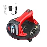 HOLDPEAK Electric Vacuum Suction Cup Lifter, Glass, Tiles, Car Windshields, Granite, Wood Panels, Metal, 8” Vacuum Suction Cup Panel Lifter for Lifting with 440lbs Load Capacity, Type-C Charge-1PC