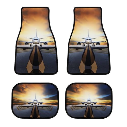 Tapis de sol de voiture élégants haut de gamme avec finition imprimée soignée