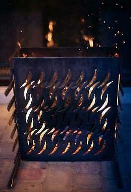 Miniatura 7 de CKG Mangal Vertical Independiente Área de Trabajo Barbacoa Parrilla Portátil - Plegable Acero Picnic Camping Exterior Mueble Brasero - Doble Cara 12