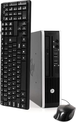 HP Compaq 8300 Elite SFF   Ordenador de sobremesa (Intel Core i5 3470, 8 GB de RAM, 128 GB SSD, WiFi, Bluetooth, teclado QWERTY de EE.UU., Windows 11 Pro (reacondicionado)