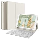Vue multiple et porte-stylo : ce clavier iPad 9/8/7. Génération transforme facilement votre iPad en un ordinateur portable puissant. Facile à utiliser et portable, adapté pour les réunions, les voyages ou à la maison. C'est un bon compagnon pour le travail et les études. Le porte-stylo intégré maintient votre Apple Pencil fermement en place, ce qui facilite le rangement et le retrait de votre stylo. Empêche efficacement les chutes et réduit le risque de perdre votre stylo (Apple Pencil non inclus).