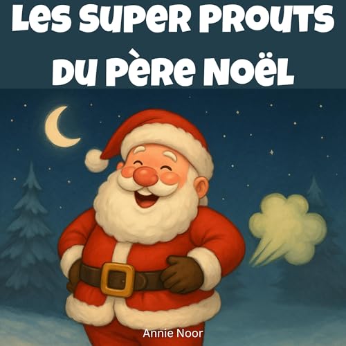 Les Super Prouts du Père Noël Audiolivro Por Annie Noor capa