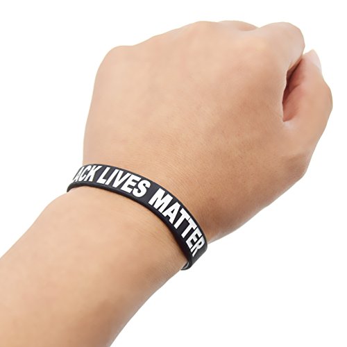 Qlychee Lives Matter Silicone Bracelet Black Rubber Bangle One Life One Chance Wristband 1Pc #TOP4