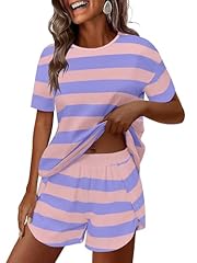 Purple Pink Wide Striped