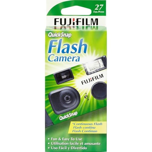 كاميرا كويك سناب فلاش 400 للاستعمال مرة واحدة، فيلم 35 ملم، من فوجي فيلم