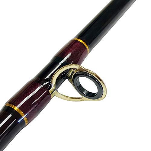 EatMyTackle 9/10wt Tarpon Tournament Edition 3pc Fly Fishing Rod (8ft. 6 in.)