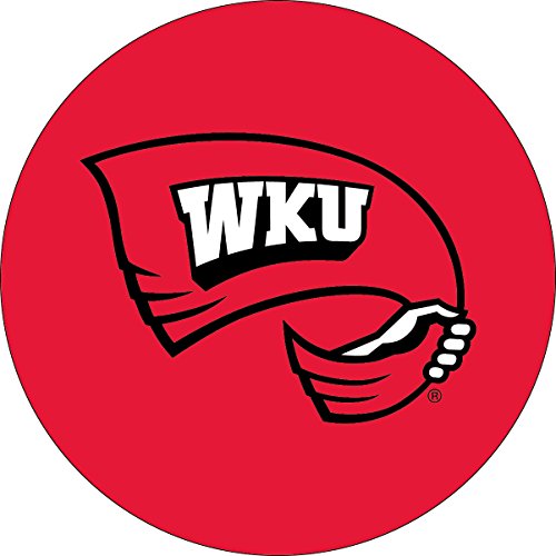 FanNut.com Western Kentucky Hilltoppers WKU Magnet RR 4" Round Vinyl Auto Home University