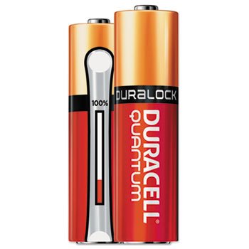 duracell Quantum Alkaline Batteries, AA, 144/CT