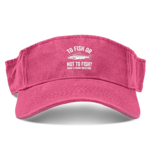 Don T Fish Near ME Cooling Funny Caps for Men Pool Visor Hat Pink