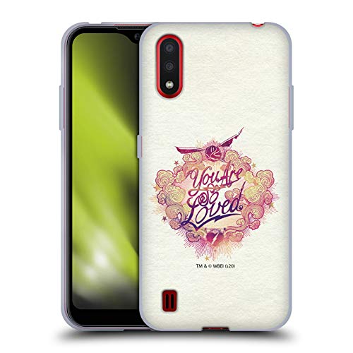 Image of Head Case Designs Officially Licensed Harry Potter You Are So Loved Deathly Hallows XXVI Gel Case [Military Grade Protection] Compatible With Samsung Galaxy M01 (2020)
