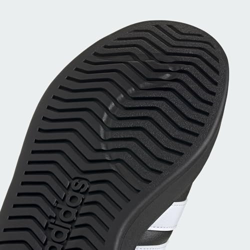 adidas Herren Streettalk Shoes, Core Black/FTWR White/Matte Gold, 43 1/3 EU – Ansicht 5