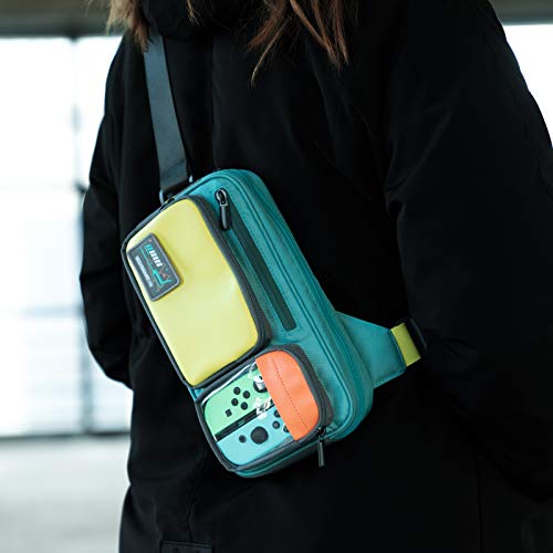 Geekshare Interruptor Multifuncional De Grande Capacidade Oled Bolsa De Transporte De Viagem Com Con