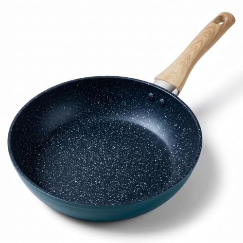 SALFORD Frying Pan Ceramic Nonstick Induction Compatible Skillet - 9.7 Inch
