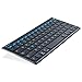 Produktbild MISJIA Tastiera Wireless 2.4Ghz Metal Whisper Compatto Abbastanza Tastiera Da Ufficio Con Ricevitore Nano USB Per Laptop, PC, Notebook