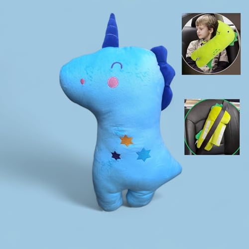 Image of Kids car Supporter Seat Belt (Blue)