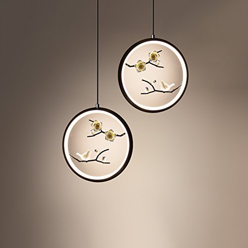 Plafonnier réglable oiseau pour ambiance chaleureuse de salon