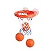 Produktbild DANDANdianzi Mini ansaugt Cup Basketballkorb-Bad-Spielzeug Badewanne Basketball Set Babybadewanne Schießen-Spiel-Spielzeug für Kinder Dusche Basketball