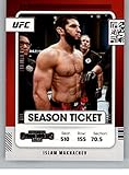 2022 Panini Chronicles UFC #102 Islam Makhachev Lightweight Contenders Season Ticket Official MMA Trading Card in Raw (NM or Better) Condition