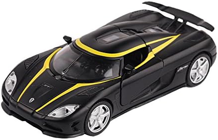 Yepmax Car Toys 1:32 Koenigsegg GT Model Cars Black