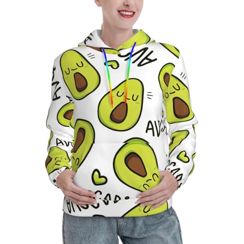 Sweat imprimé poires femme pour stopper le froid avec style et confort
