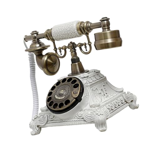 Répliques de téléphone antique européen et modèle fixe décoratif vintage