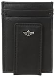 Dockers Men's Slim Series Card Holder with Magnetic Bill Clip