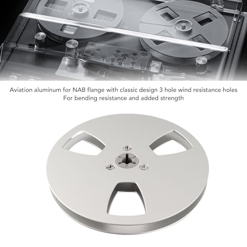 Carrete de cinta vacío de 5 pulgadas para proyectos de digitalización y edición de audio 6