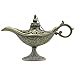 AVESON Classic Vintage Collectable Rare Legend Hollow Magic Genie Light Costume Lamp Home Table Decoration & Gift, Small, Bronze