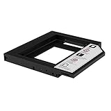 Solution pour ordinateur portable pour un lecteur DVD mince de 9, 5 mm pour SSD ou disque dur de 2, 5 pouces