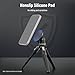 Neewer Magnetic Phone Tripod Mount Adapter with Adhesive Magnetic Ring 2 Pack Compatible with MagSafe iPhone 16 15 Pro Max Plus 14 13 12, 1/4