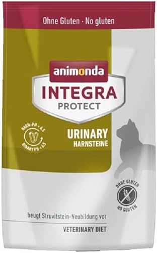 animonda INTEGRA PROTECT Urinary (1 x 1200 g), Katzen Diätfutter bei Harnsteinen, Katzenfutter verringert die Bildung von Struvitsteinen, Trockenfutter für Katzen ohne Getreide