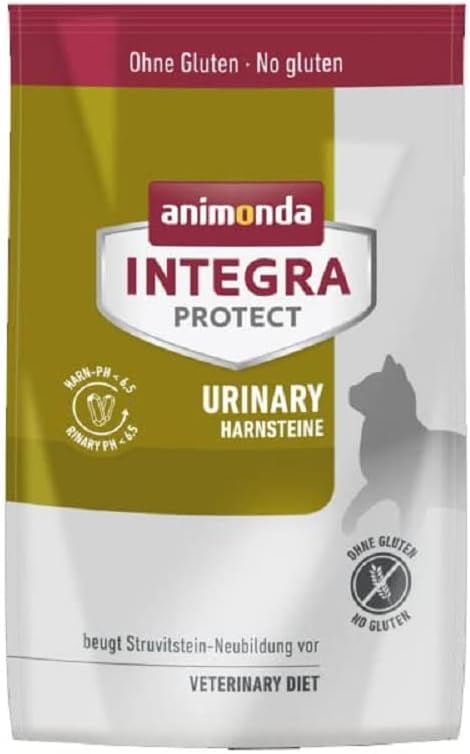 animonda INTEGRA PROTECT Urinary (1 x 1200 g), Katzen Diätfutter bei Harnsteinen, Katzenfutter verringert die Bildung von Struvitsteinen, Trockenfutter für Katzen ohne Getreide
