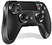Produktbild MAXKU Wireless Controller für P4, Bluetooth Gamepad mit Rechargable Remote sechsachsigem Dual Vibration Shock und Audio-Buchse Controller Playstation 4