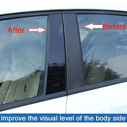 Cubiertas de ventana pulidas para Chevrolet Trax 2024: brillo espejo y protección, 8 uds 3