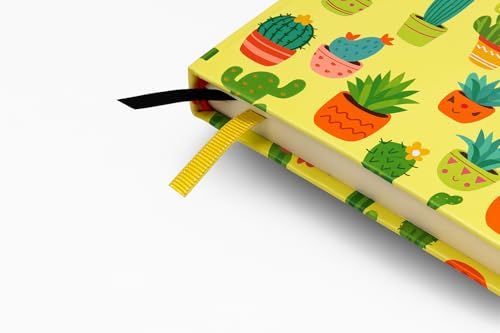 Image of COI A5 5.5 x 8.5 in Hardcover Unruled Diary - 192 Pages of 80 GSM Natural Paper, Elastic Closure & 2 Ribbon Bookmarks, Rounded Corners - Portable Journal for Writing, Travel & Bullet Journaling