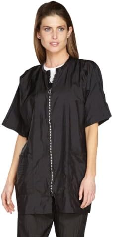 Top Performance Nylon Rhinestone Zipper Grooming Jacket, Large, Midnight