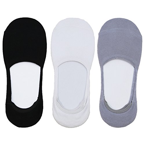 Image of Women's Rayon from Bamboo Fiber No Show Invisible Shoe Liner Low Cut Loafer Socks - 6 Pair Value Pack