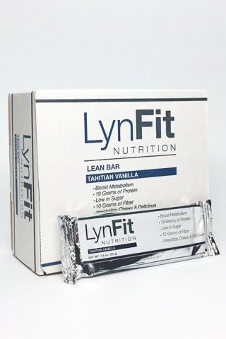 Lean Bars - The Protein Bar for Weight Loss with Prebiotics - 12 Bars (Toffee)