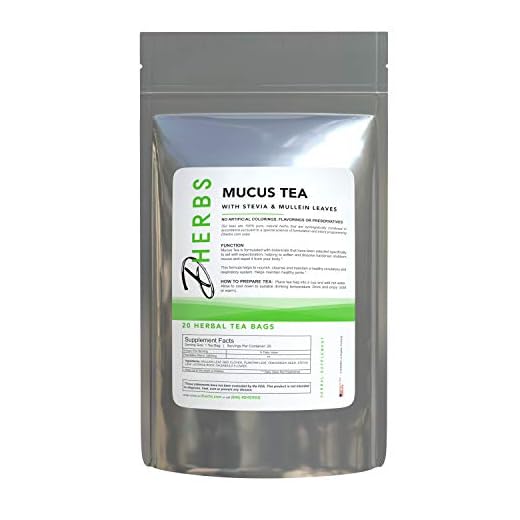 Dherbs Mucus Tea, 40 Grams