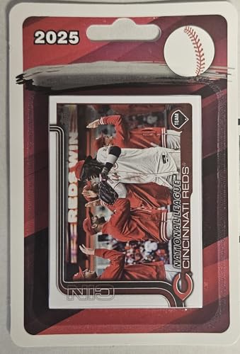 2025 Topps Series 1 & 2 Cincinnati Reds Blister Pack Team Set 30 Cards Elly De La Cruz
