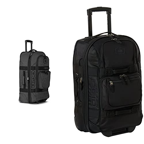 Ogio International Terminal, Black Pindot & Layover Travel Bag (Stealth), Black, 22 X 14 X 10-Inch #TOP7
