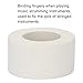 Bagima Gauze Catheter Fixation Tape, Adhesive Wrap Bandage Wound Dressing Tape Wound Fixing Tape (White 2.5cm*5m (1 roll))