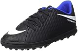 Outsole Tread Pattern Nike Jr Hypervenomx Phade III TF, Botas de fútbol Unisex niños, Negro (Black/Black), 36.5 EU