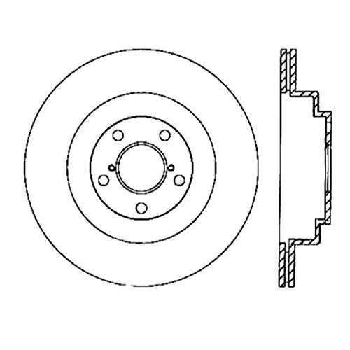 Image of Stoptech 126.47025SR Sport Slotted Rotor, Right