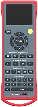 SensorSwitch Infrared Wireless Programmer, Wireless Remote Control for Twist-to-Lock Motion Sensor for Lithonia Lighting Compact Pro Family Luminaires, Includes Protective Cover IWP