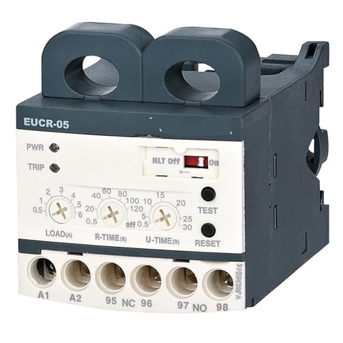 Relais automatique EUCR-05 sous-intensité 180-460VCA disjoncteur électronique moteur 3-30A