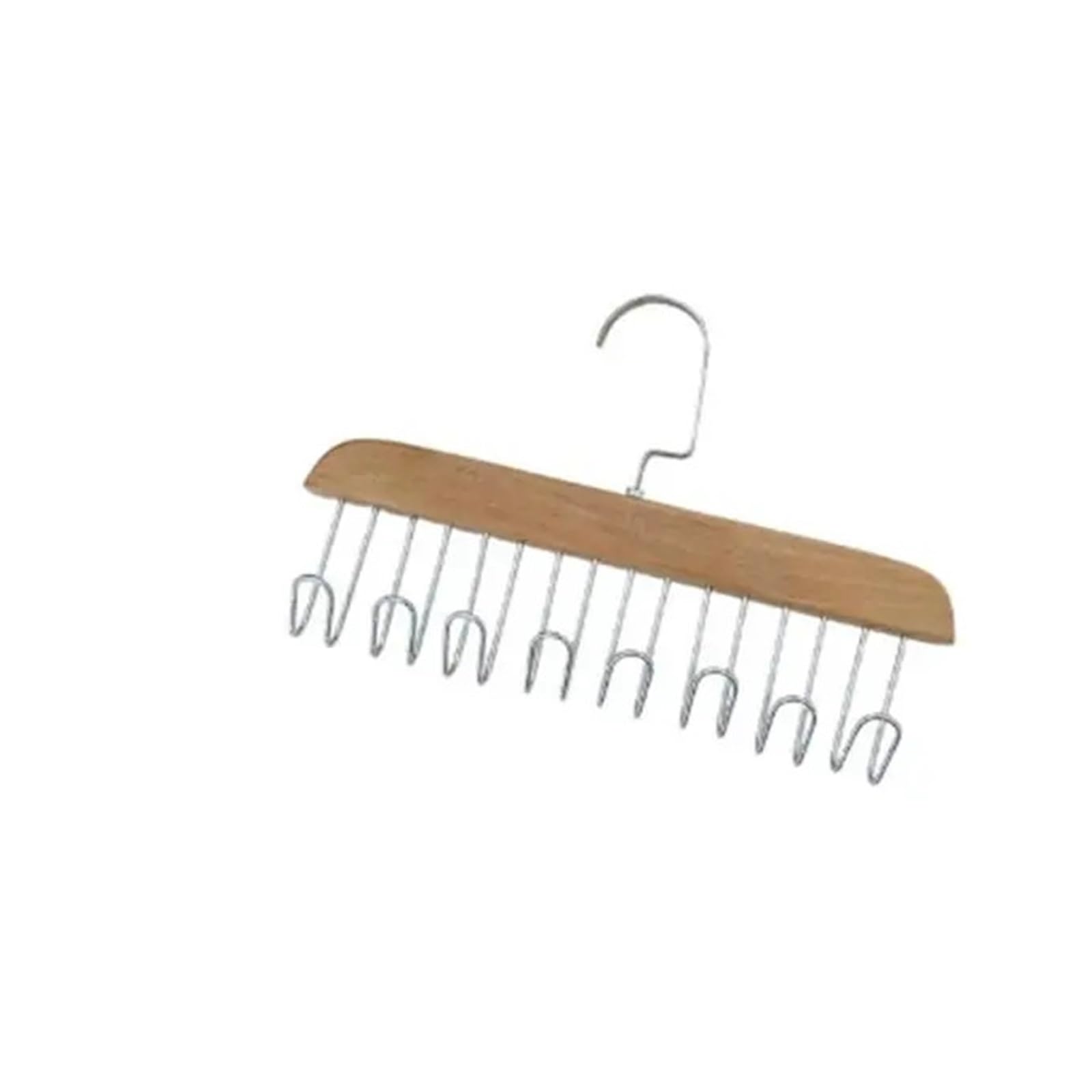 Coat Hangers Women Storage Bra Hanger Multifunctional Wooden Belt Hanger Sturdy Tie Belt Case For Beanie Scarfs Bra Closet Supplies